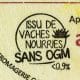Affiche "Issu de vaches nourries sans OGM"