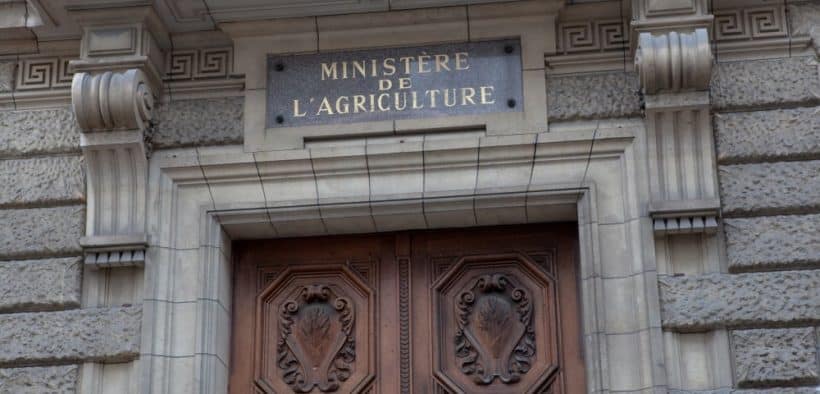 Façade du ministère de l'agriculture